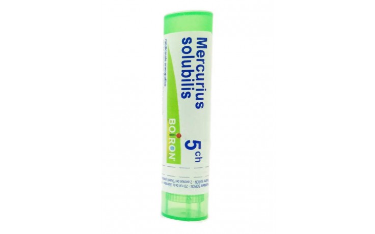 Boiron Mercurius Solub 5 CH Granuli Tubo 4g