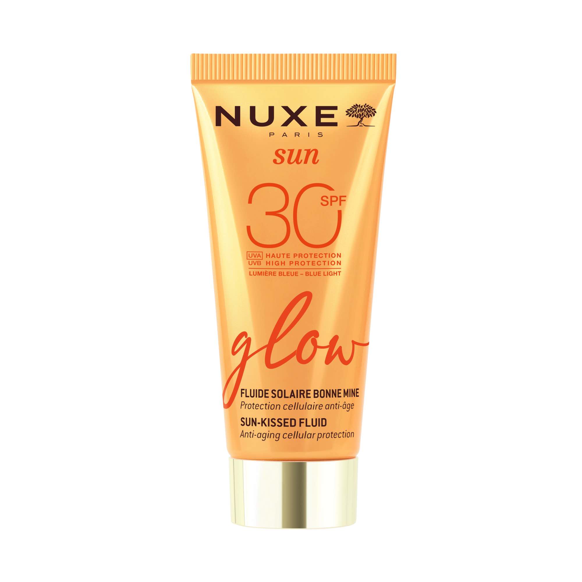 Nuxe Sun - Glow Fluido Solare Illuminante SPF30 Viso 40 ml