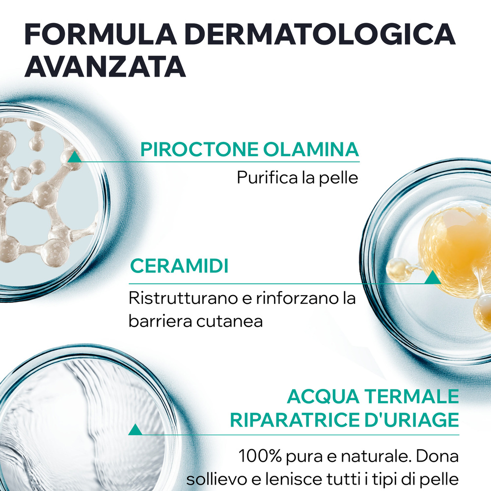 Uriage Hyséac - Hydra Crema Detergente Lenitiva Viso E Corpo Per Pelle Acneica E Irritata 150 ml
