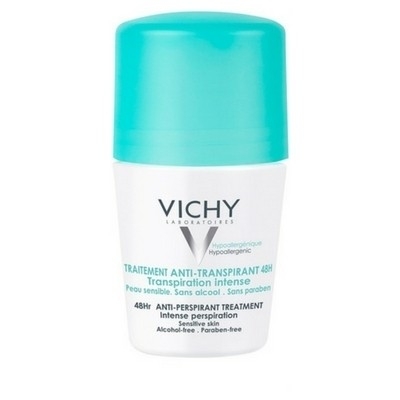 Vichy Deodorante anti-traspirante 48H - Per pelle sensibile Roll-on 50 ml efficace per 48 ore