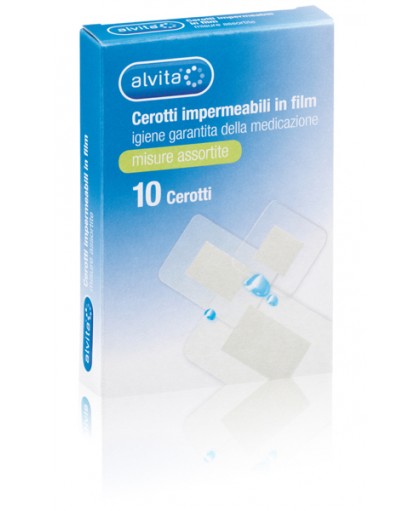 Alvita Cerotti Impermeabili In Film Assorbenti 10 Pezzi