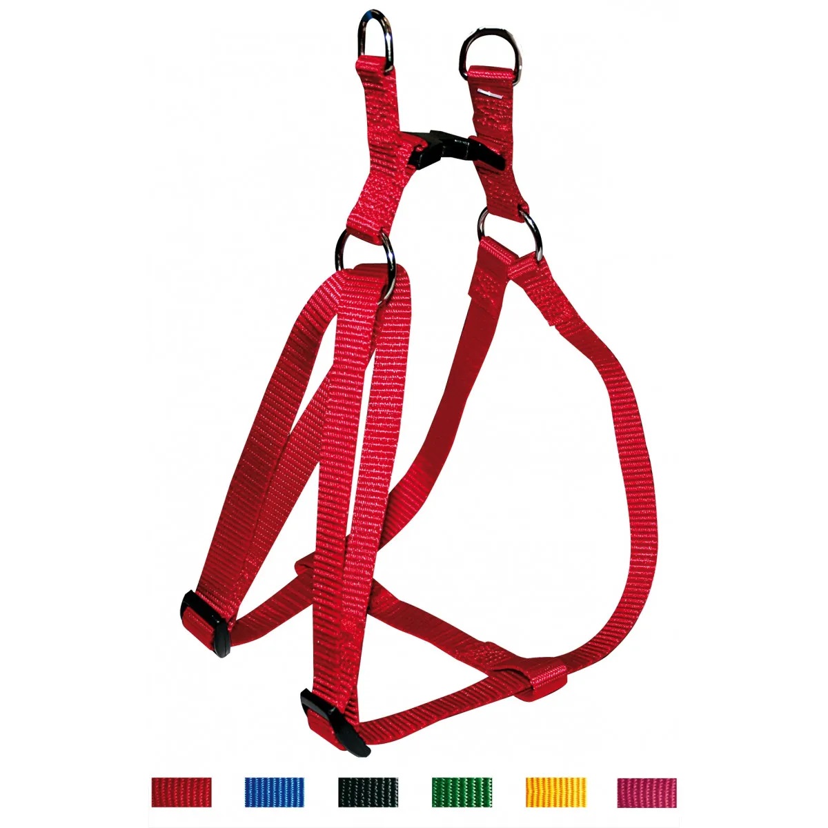 CROCI PETTORINA SPEEDY NYLON REGOLABILE ROSSO 19X570-880MM  (REF. C5MZ0620)