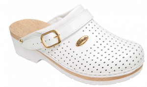 CLOGS Super Comfort C/Cinturino Bianco 36