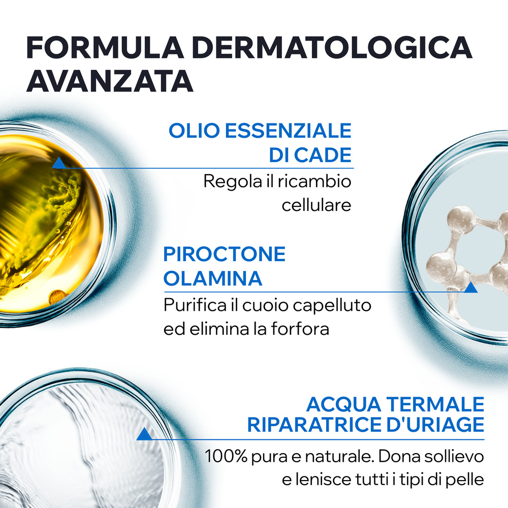Uriage DS Hair - Lozione Antiforfora Intensiva Per Forfora Grassa O Secca 100 ml