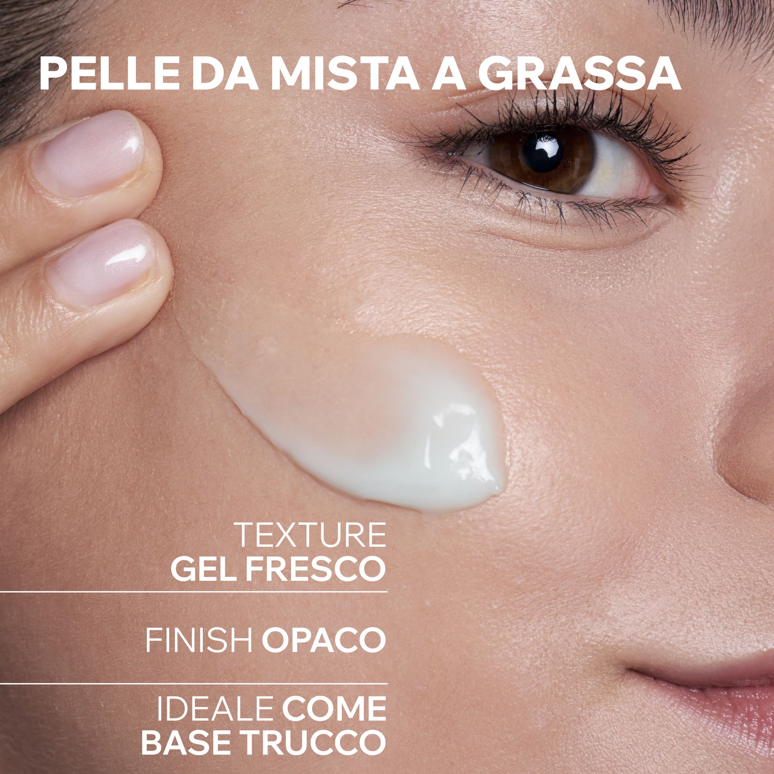 Uriage Hyséac - Mat Gel-Crema Opacizzante Viso Per Pelle Mista, Grassa E Lucida 40 ml