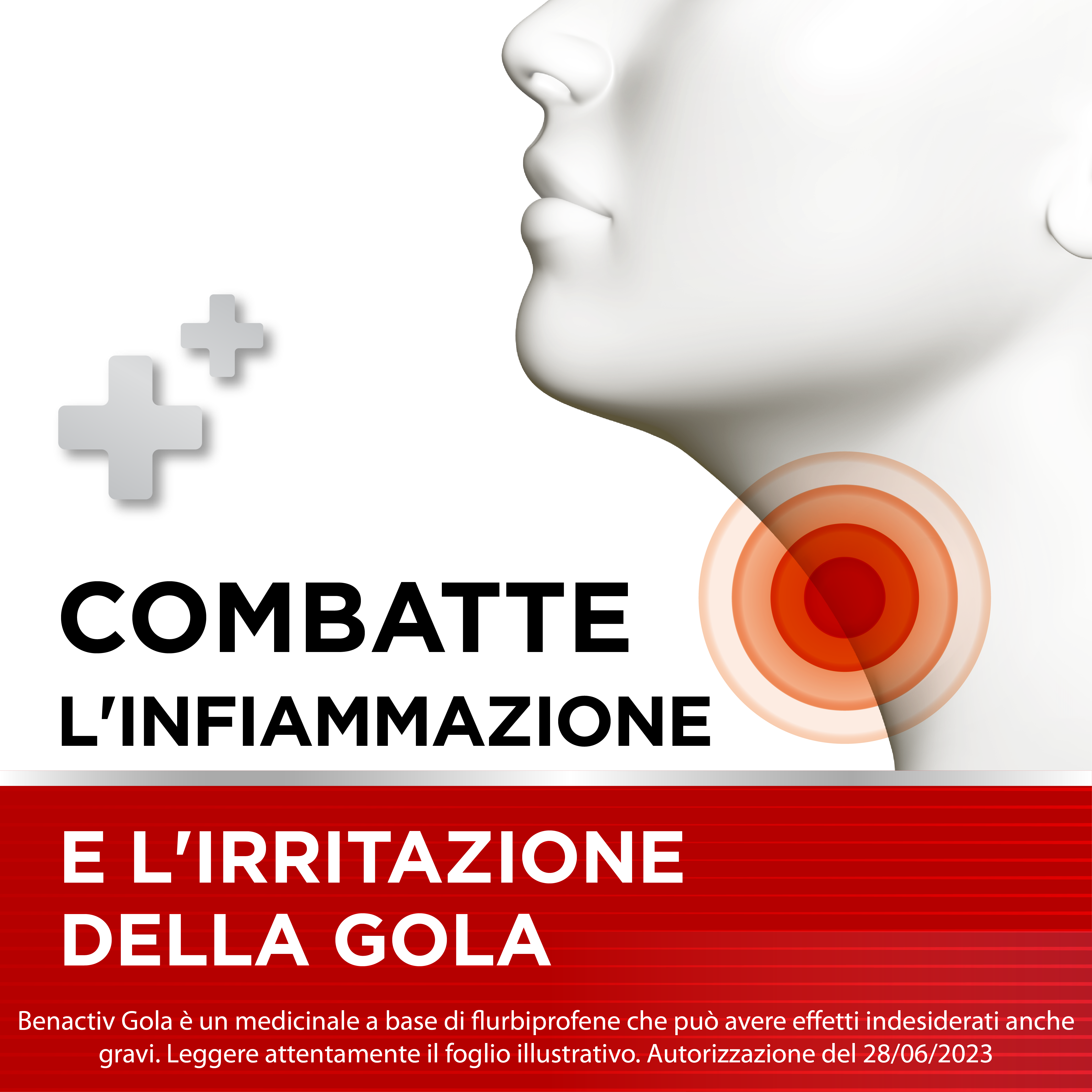 BENACTIV GOLA 16 PAST. LIMONE E MIELE pastiglie mal di gola 