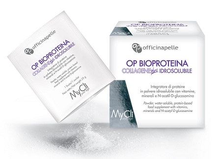 MyCli Op Bioproteina Collagene Plus Idrosolubile Integratore Antiossidante 15 bustine