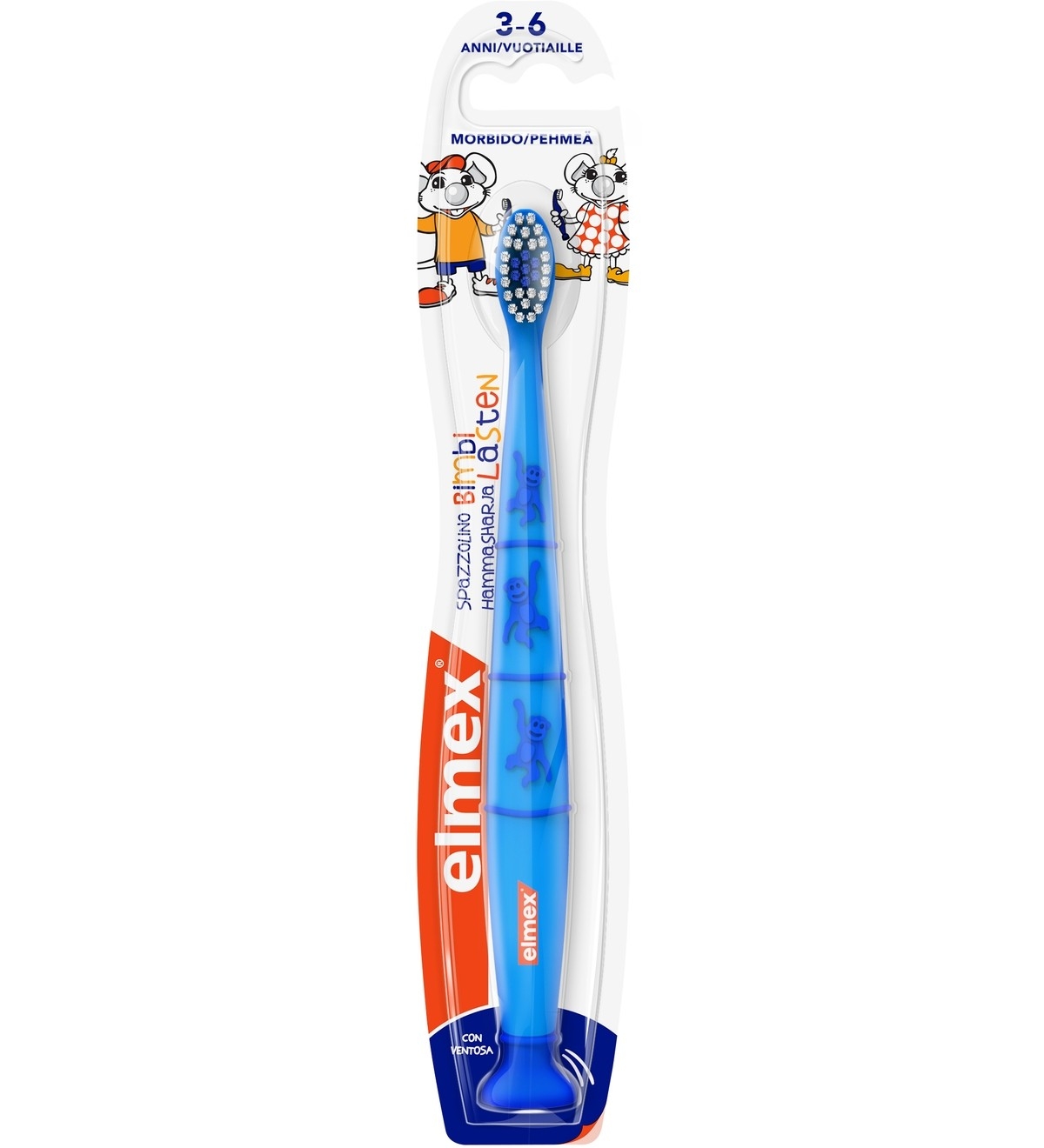 Elmex Bimbi 3-6 anni Spazzolino Bambini Colori Assortiti