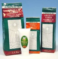 ARGILLA VERDE PRONTA IN PASTA