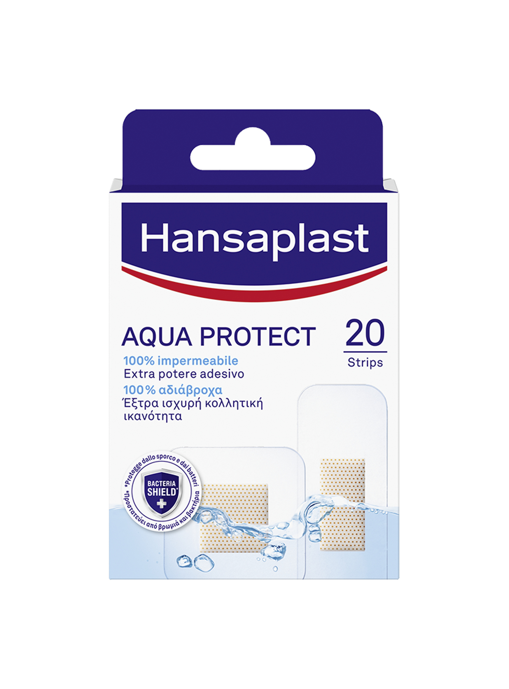 Hansaplast Aqua Protect - Cerotti Impermeabili, 20 cerotti