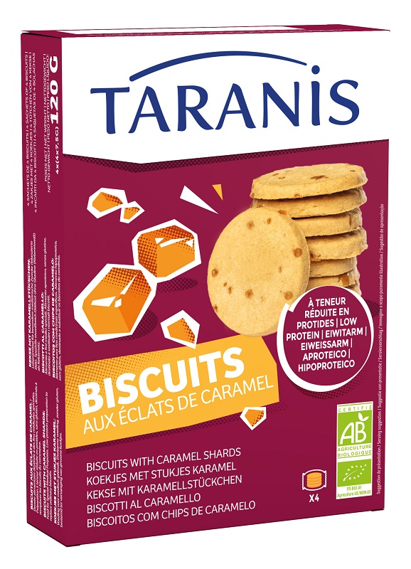 TARANIS Bisc.Caramello 120g