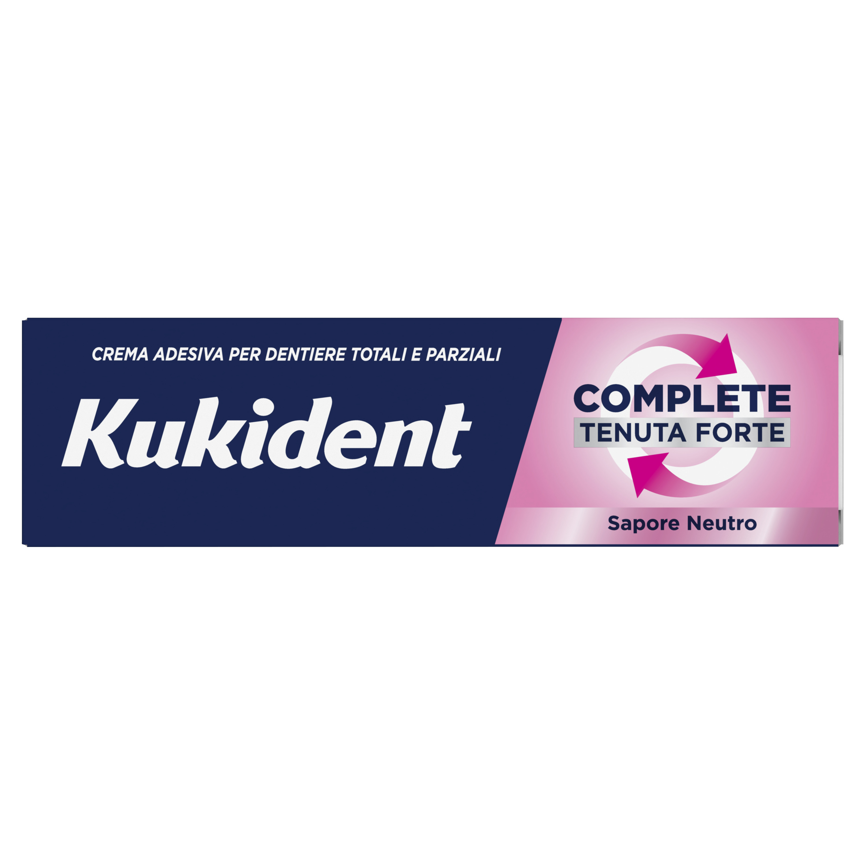 Kukident - Complete Tenuta Forte Aroma Neutro - Crema Adesiva Per Protesi Totali E Parziali 47 g