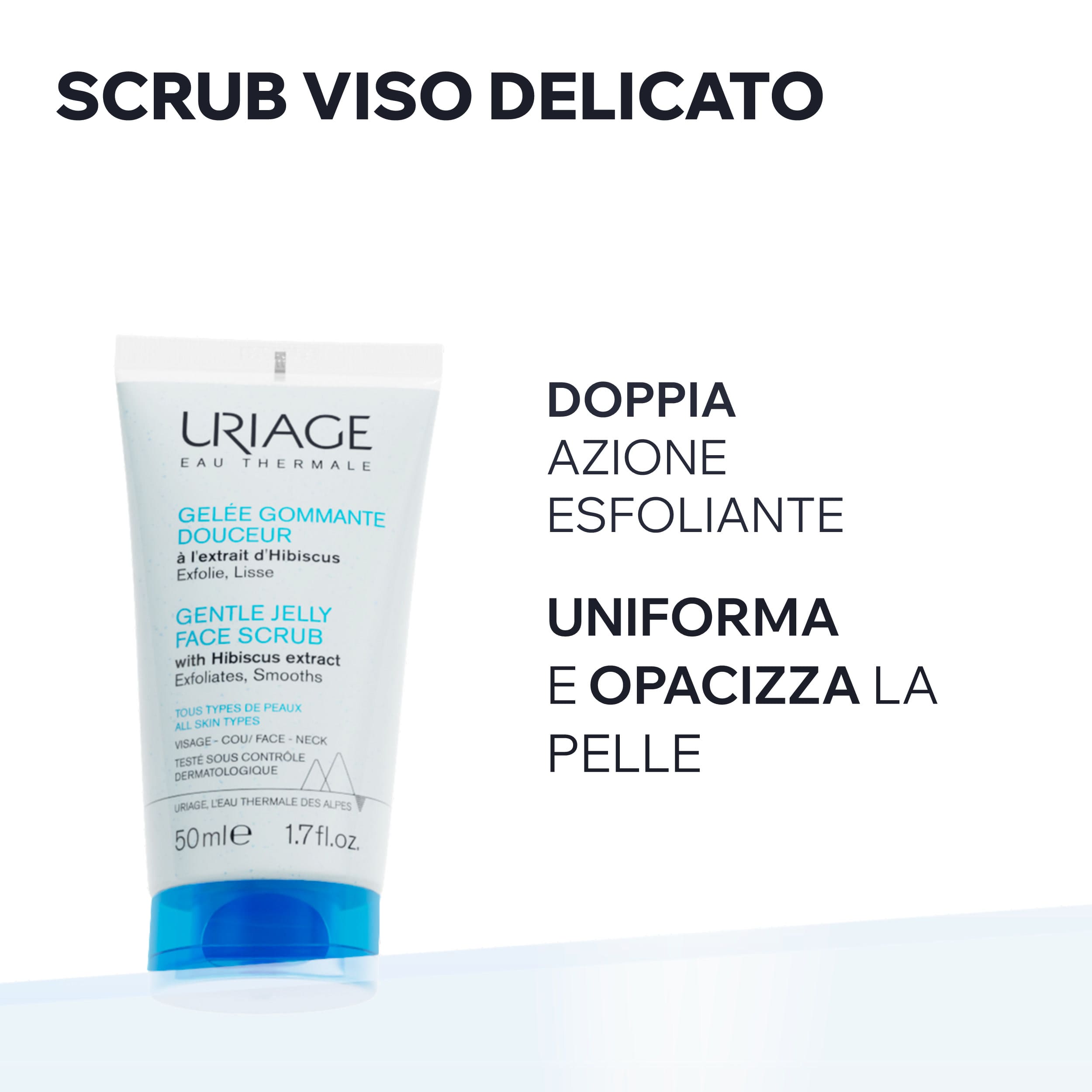 Uriage - Gelée Gommage Esfoliante Delicato Viso 50 ml