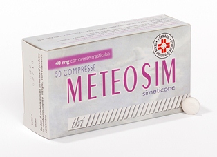 Meteosim - Gonfiore e Meteorismo - 50 compresse masticabili