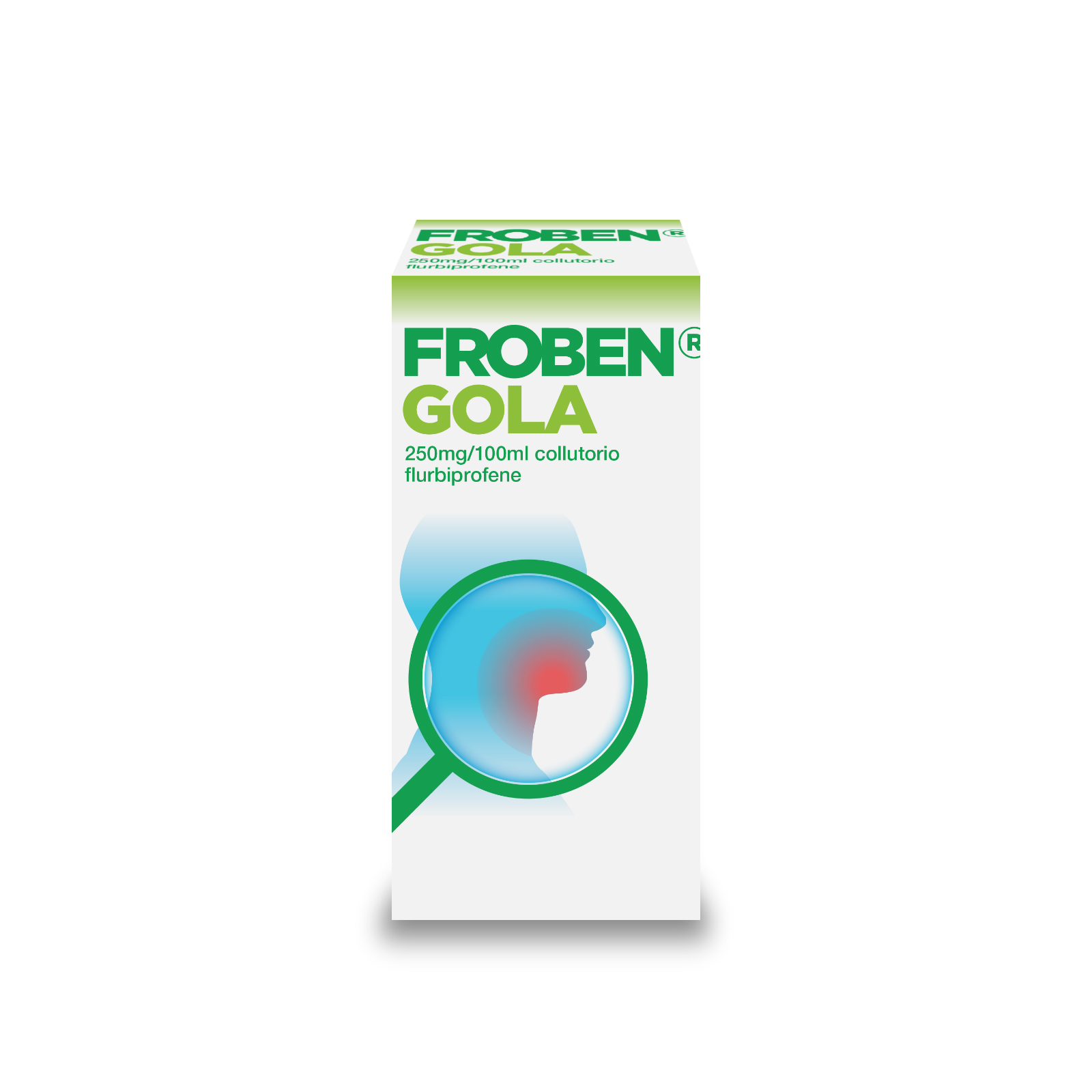 Froben Gola 250 mg/100 ml Flurbiprofene - Colluttorio 160 ml 