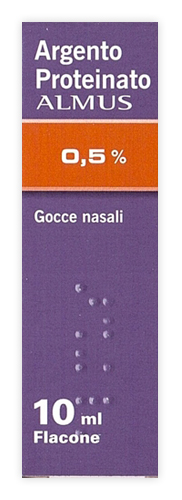 Argento Proteinato Almus 0,5% Decongestionate 10 ml