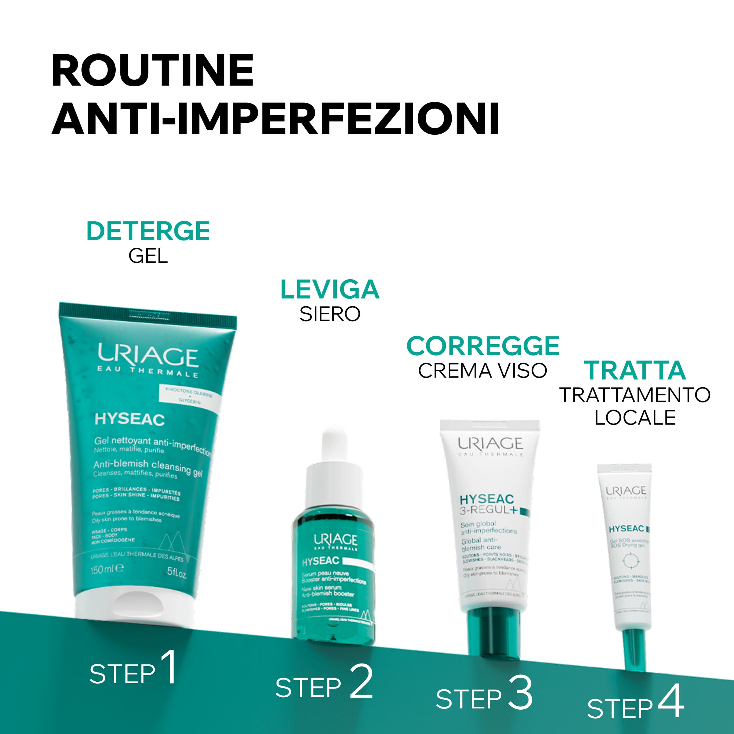 Uriage Hyséac - Gel SOS Purificante Anti-Imperfezioni Viso 15 ml