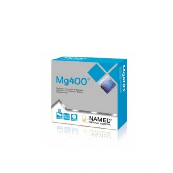 MG 400 Integratore di Magnesio e Vitamine 20 Bustine