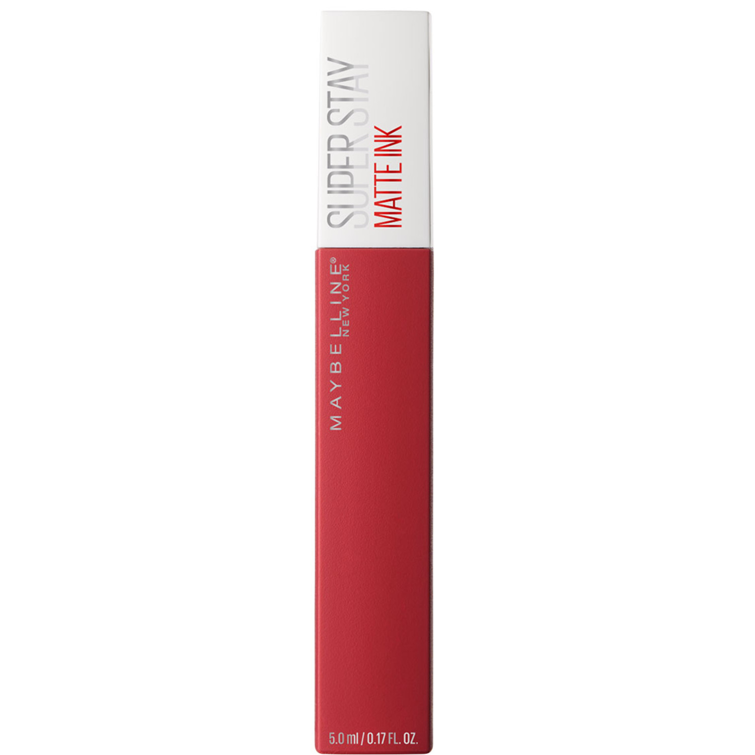 Maybelline New York Tinta Labbra SuperStay Matte Ink, Rossetto Matte Liquido a Lunga Tenuta, Pioneer (20), 5 ml