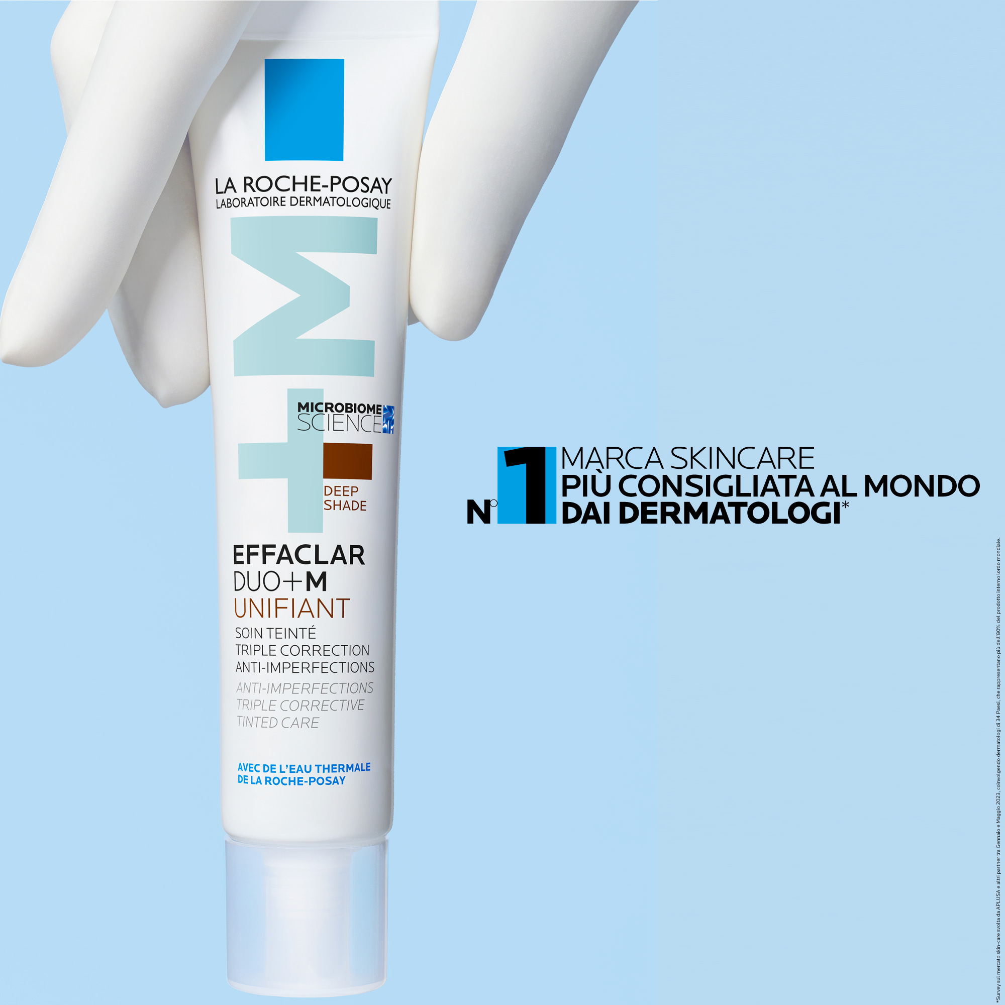 La Roche-Posay Effaclar Duo+M Unifiant Deep trattamento correttivo uniformante e purificante con nuovo attivo phylobioma e niacinamide 40ml