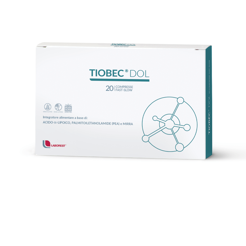 Tiobec Dol contro lo stress ossidativo 20 cpr fast slow