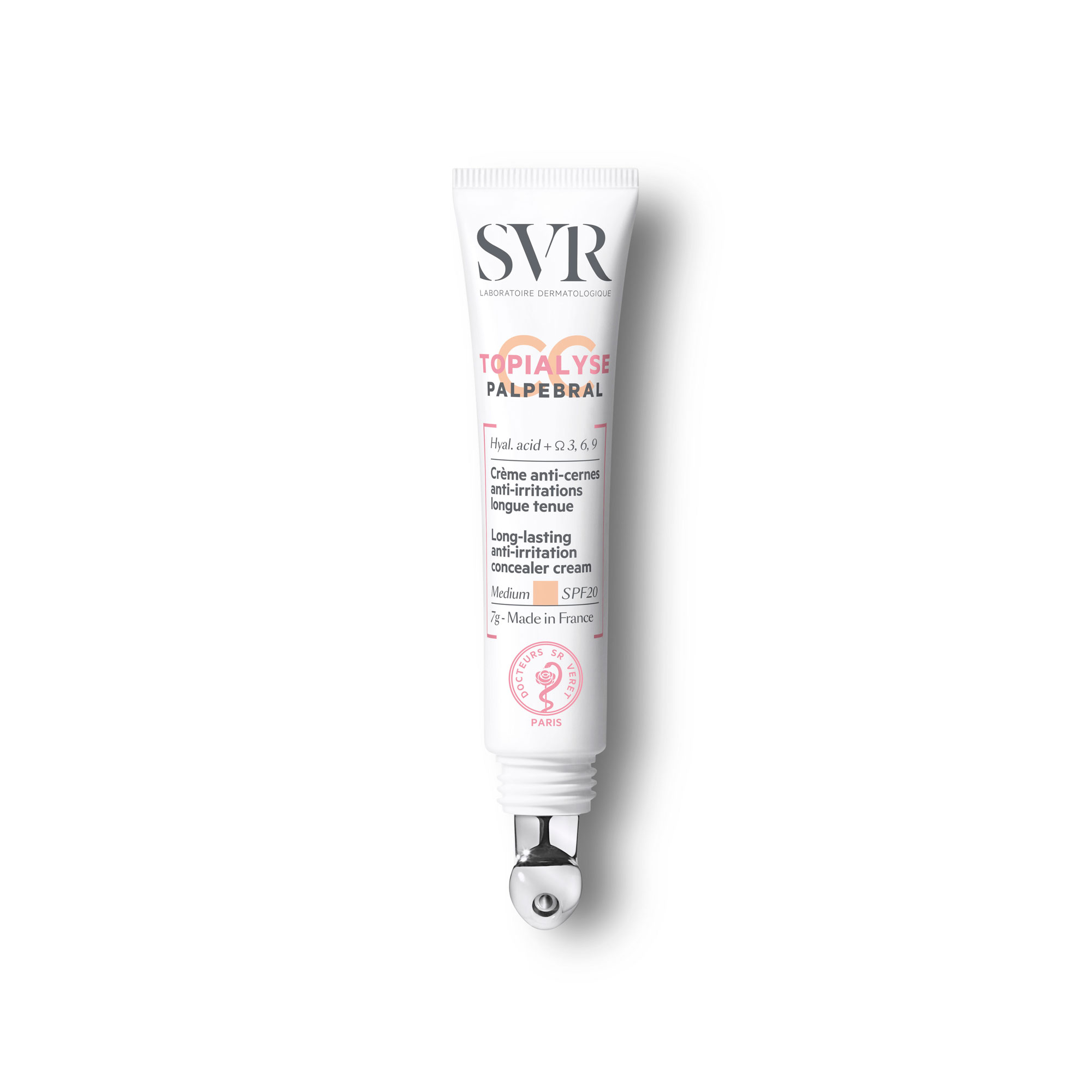SVR Topialyse Palpebral CC Medium Crema Colorata Antiocchiaie 7 g