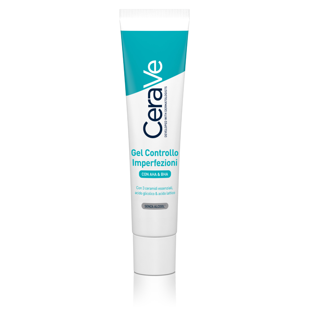 CeraVe Gel Controllo Imperfezioni, Riduce brufoli e imperfezioni, migliorando l’aspetto dei pori 40 ml