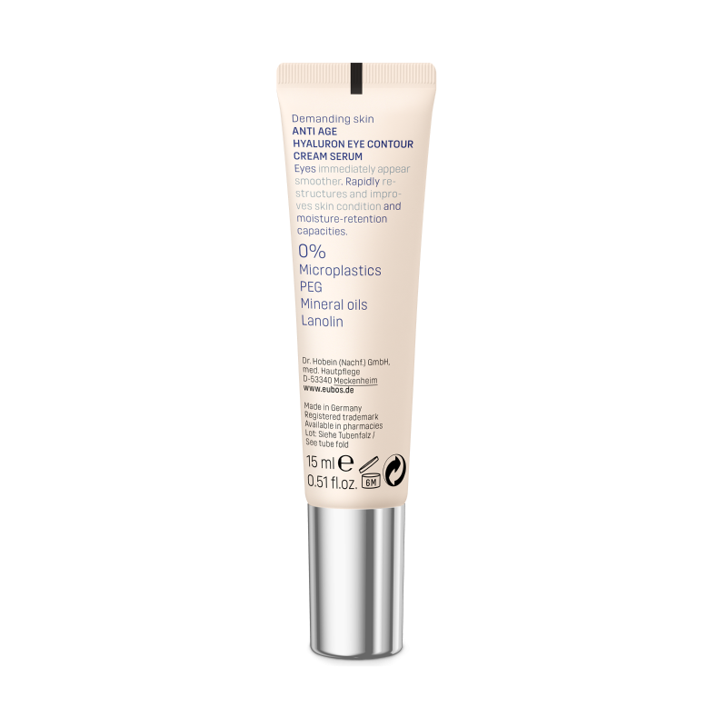 Eubos Hyaluron Eye Contour Siero Contorno Occhi 15 ml