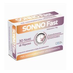 Desa Pharma Sonno Fast Melatonina Integratore per il Sonno