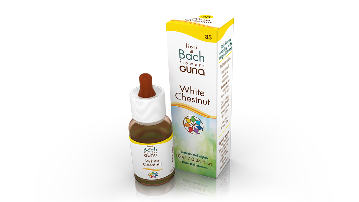 Guna Fiori Di Bach White Chestnut Concentrazione Gocce 10 Ml