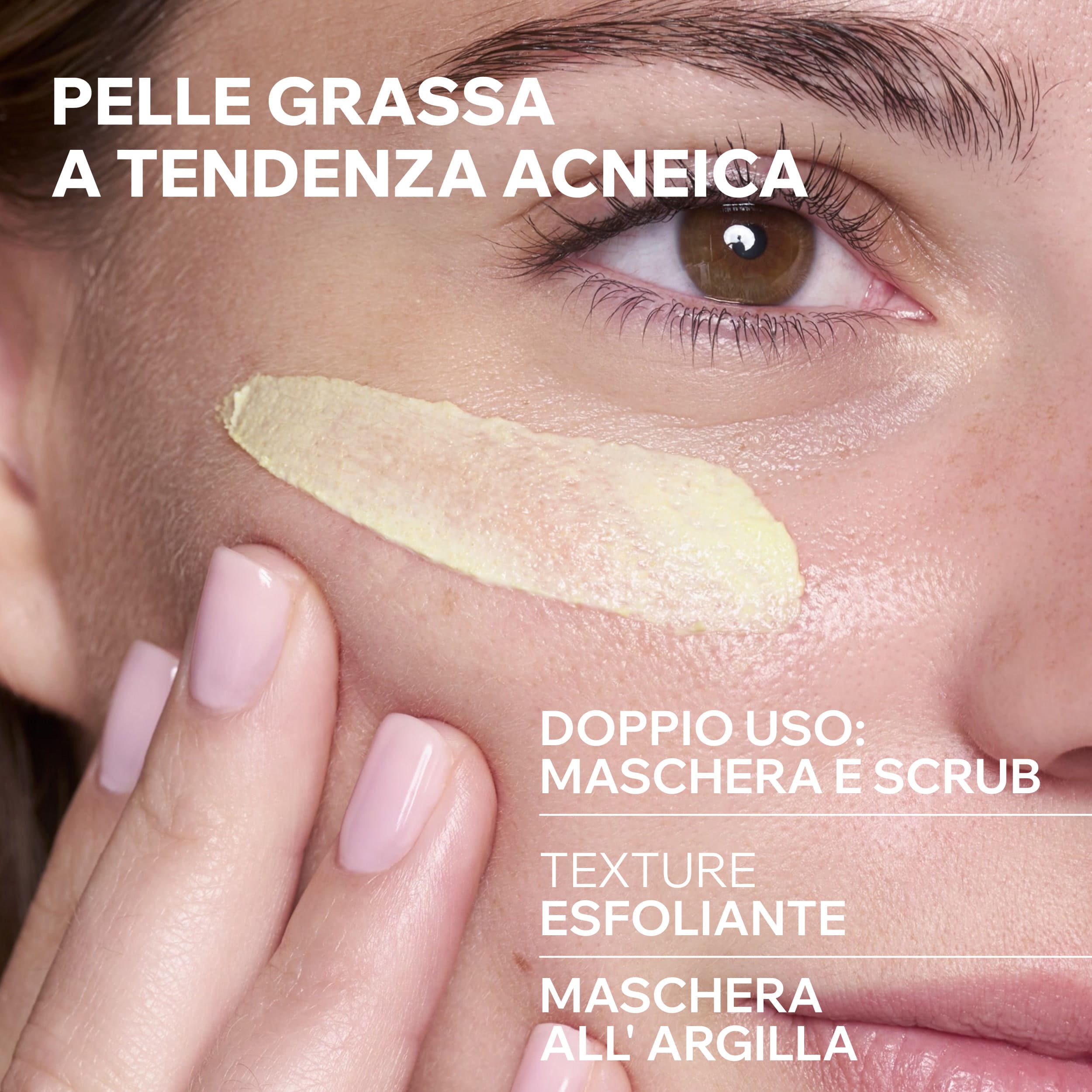 Uriage Hyséac - Maschera Esfoliante Viso Per Pelle Grassa E Lucida 100 ml