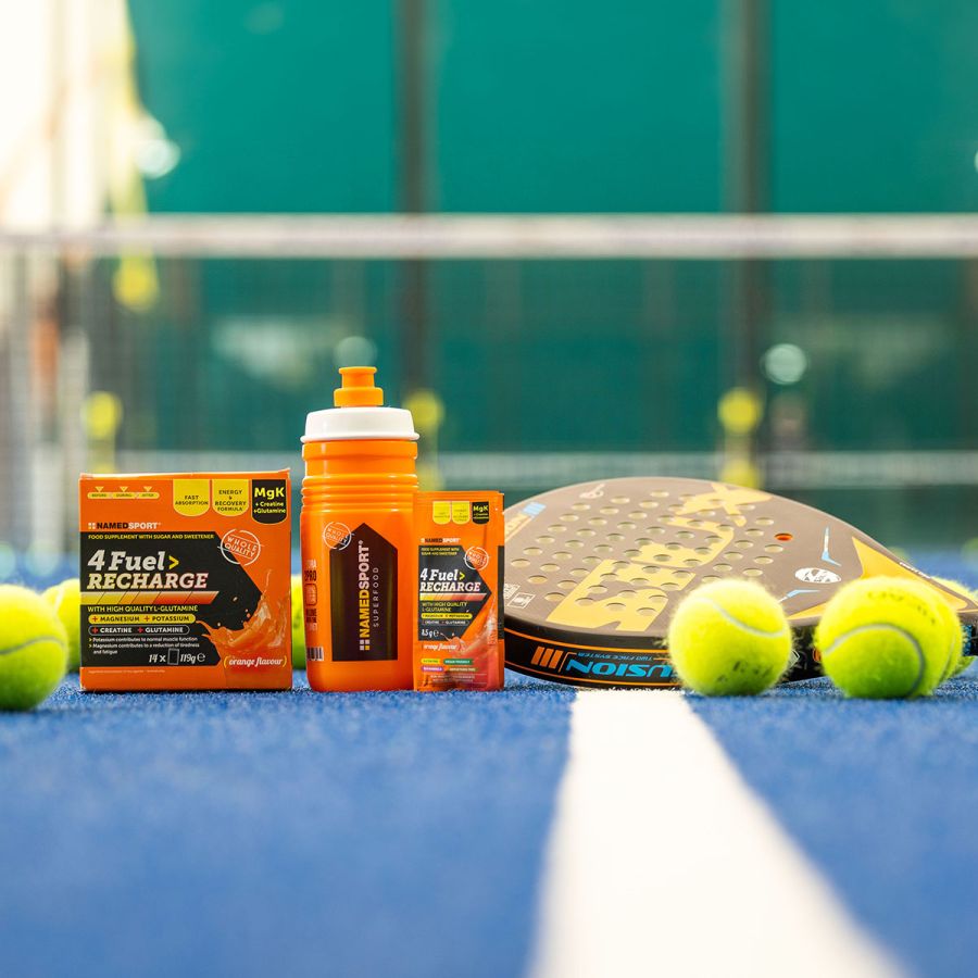 Named Sport - 4Fuel Recharge 14 Bustine Gusto Arancia - Integratore Per Lo Sport