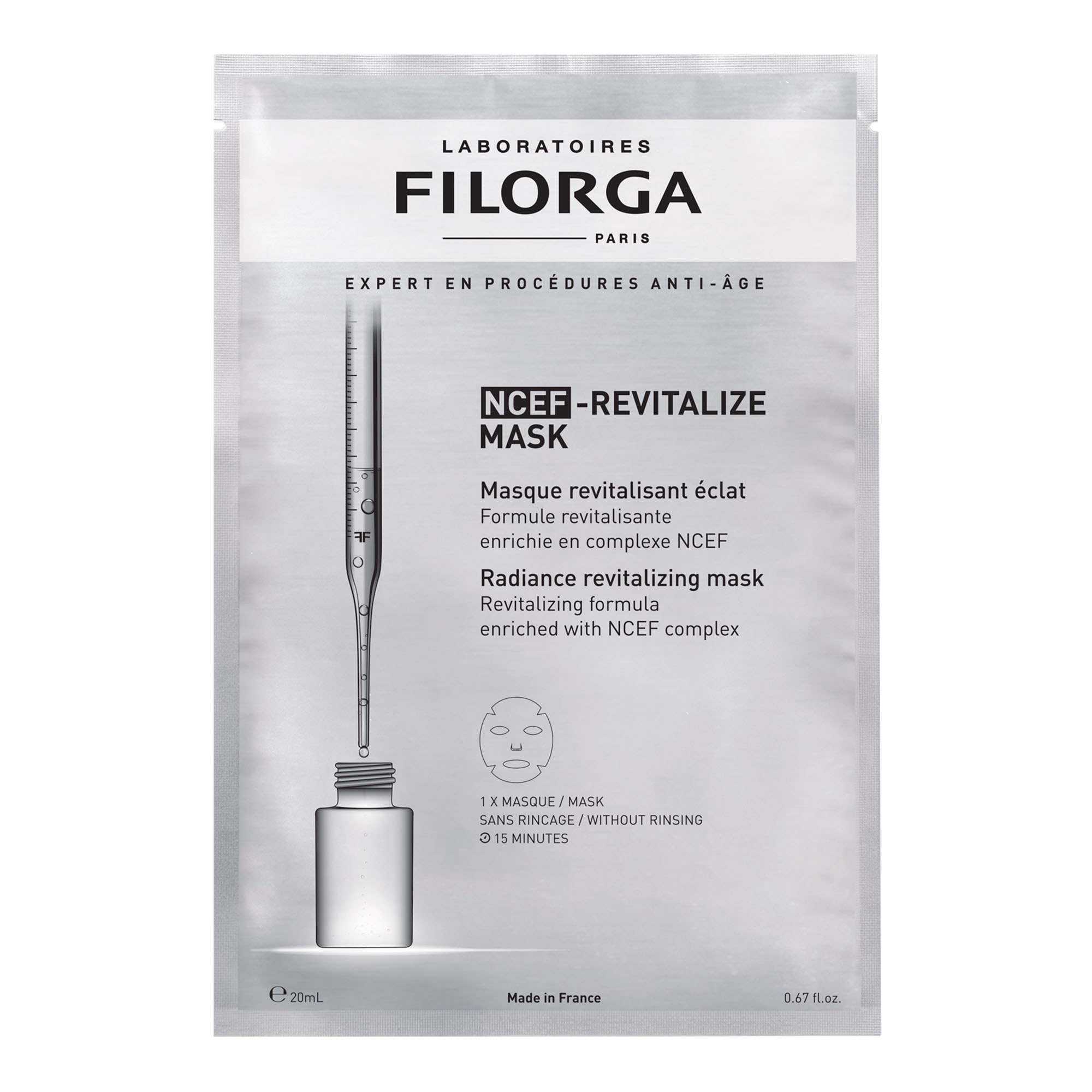 Filorga - NCEF Revitalize Mask - Maschera In Tessuto Nutriente E Rivitalizzante