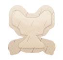 MEPILEX BORDER HEEL 22X23 6PZ