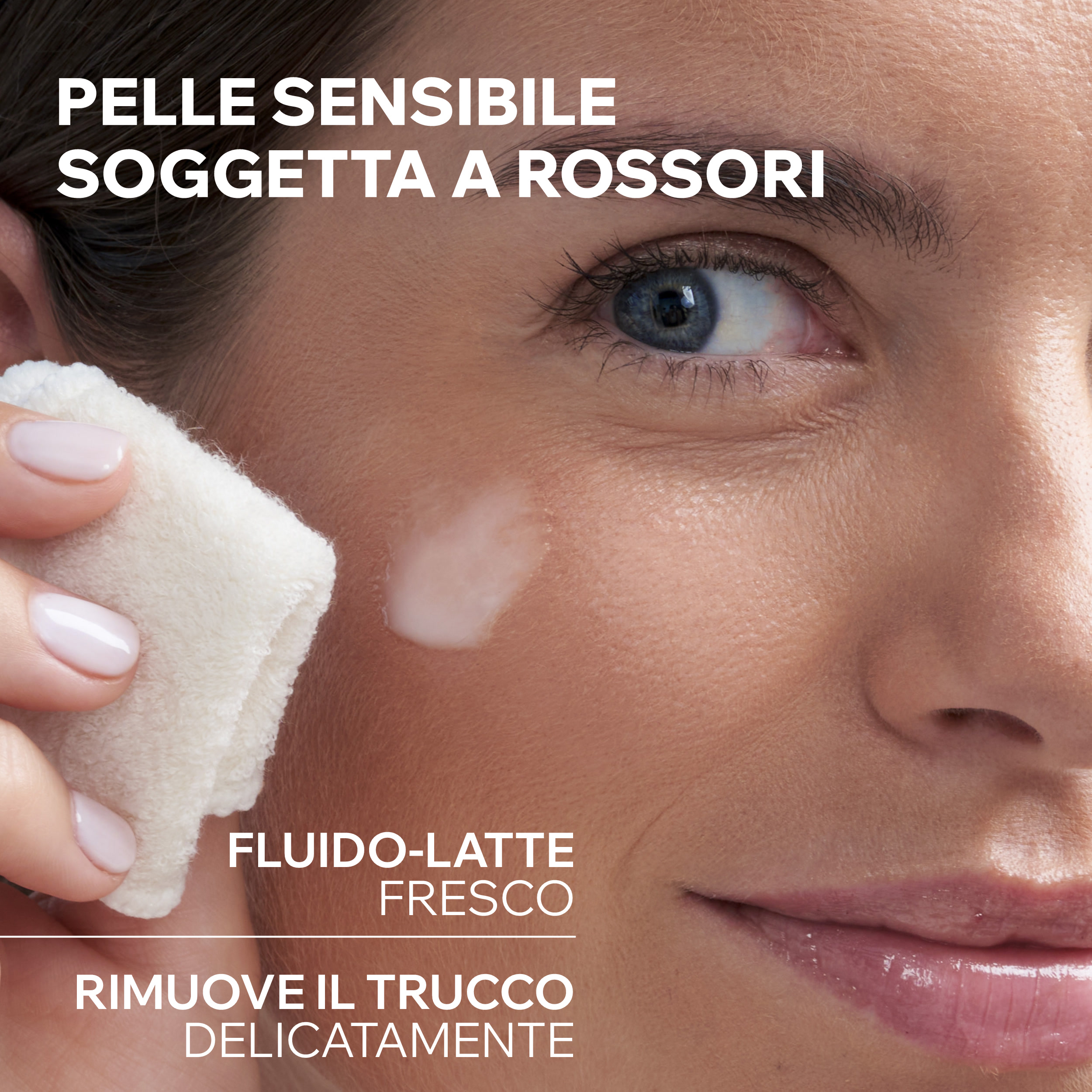 Uriage - Roséliane Fluido Dermo-Detergente Lenitivo Viso Per Pelle Sensibile 250 ml