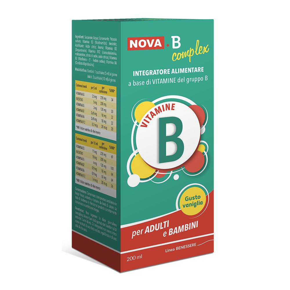 NOVA B SCIROPPO 200ML
