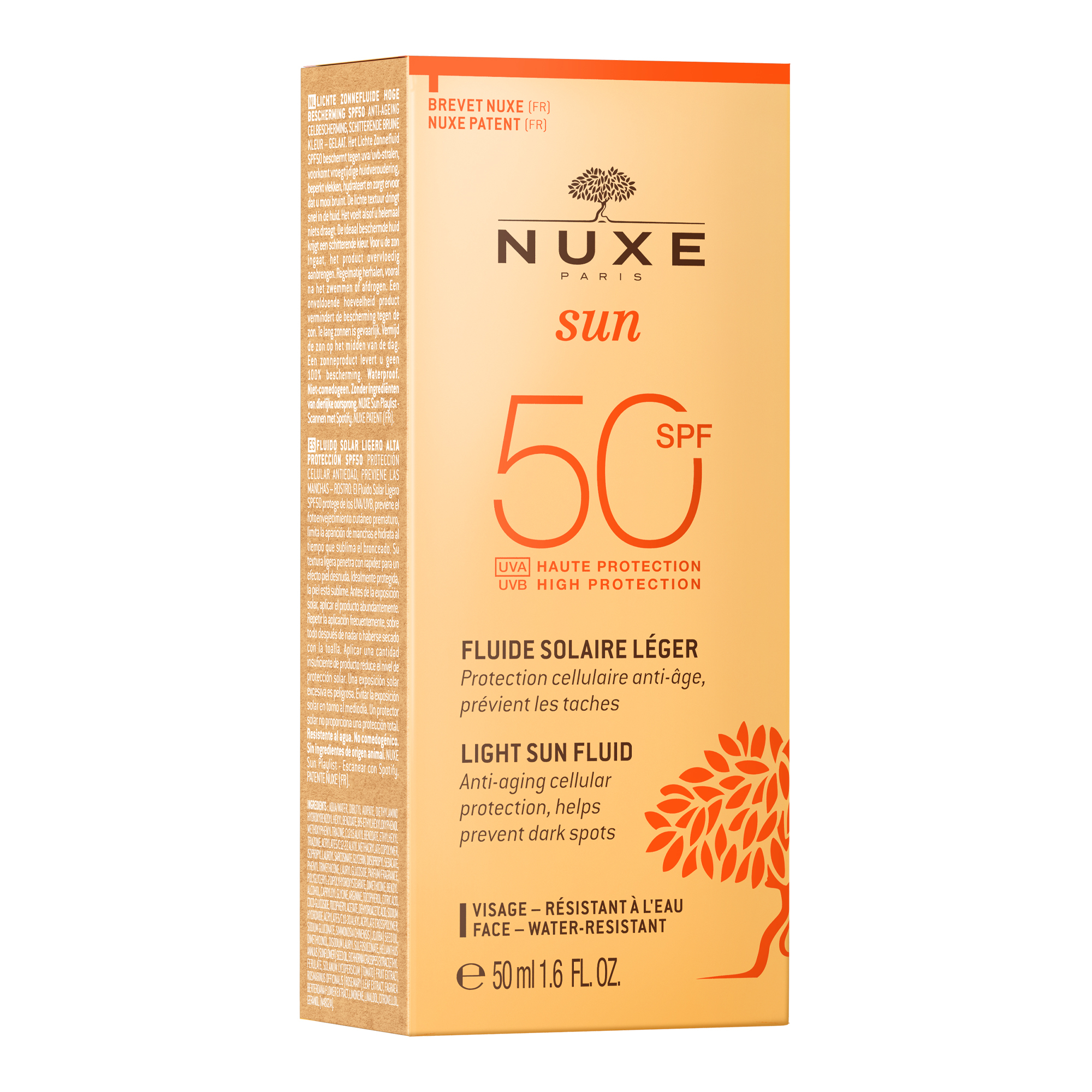 Nuxe Sun - Fluido Leggero SPF50 Alta Protezione 50 ml