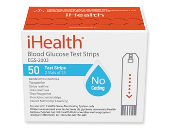 Gima I-Health Strisce Per Misurazione Glicemia 50 Pezzi