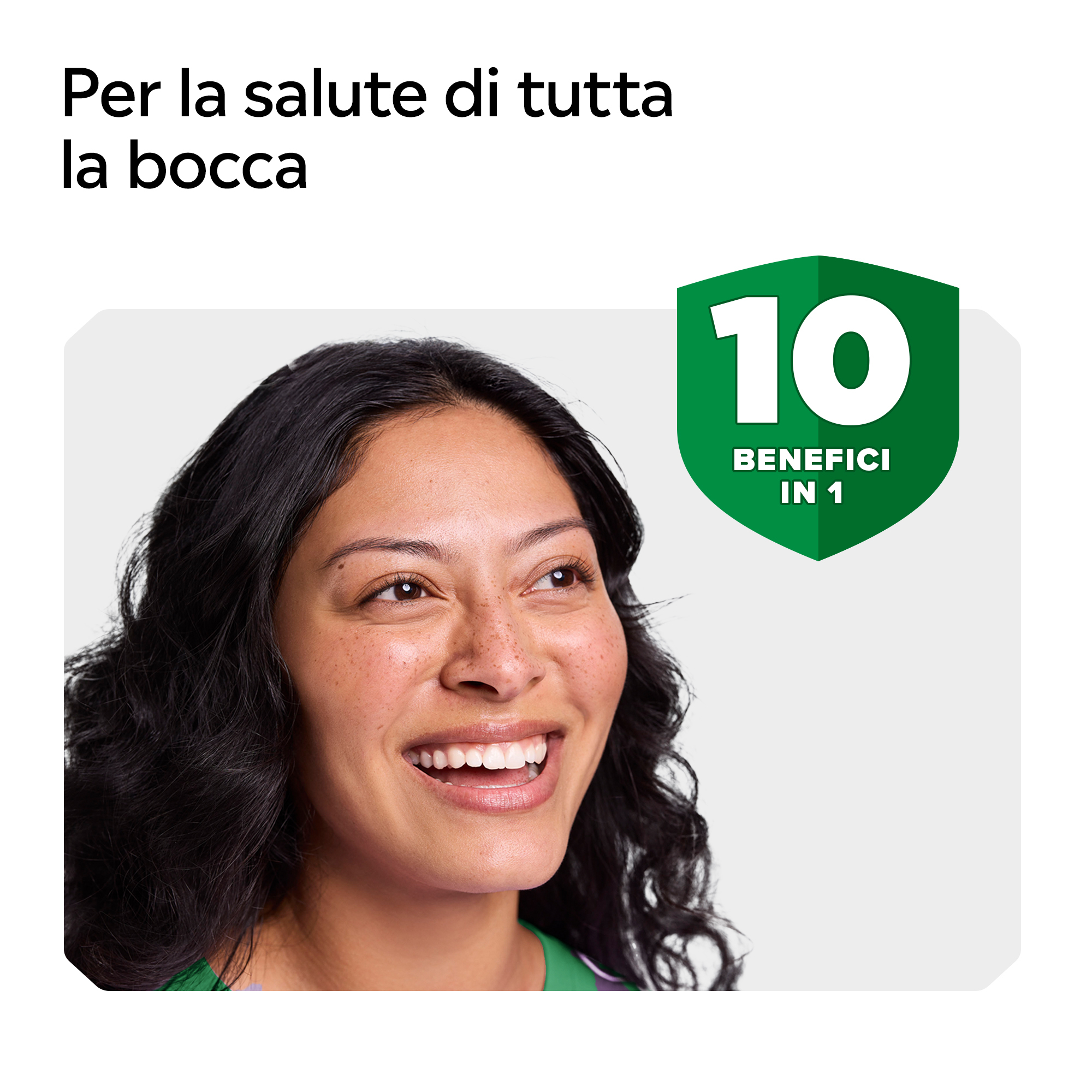 LISTERINE, Collutorio, Difesa Denti e Gengive, Tripla Azione, Denti più Forti, Gengive più Sane, 500ml