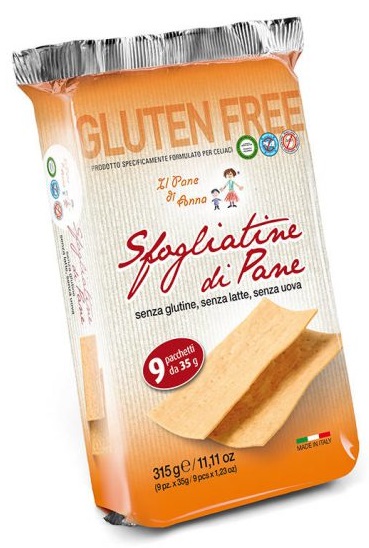 Il Pane Di Anna Cric-Crec Schiacciatine di Pane Senza Glutine 250 g