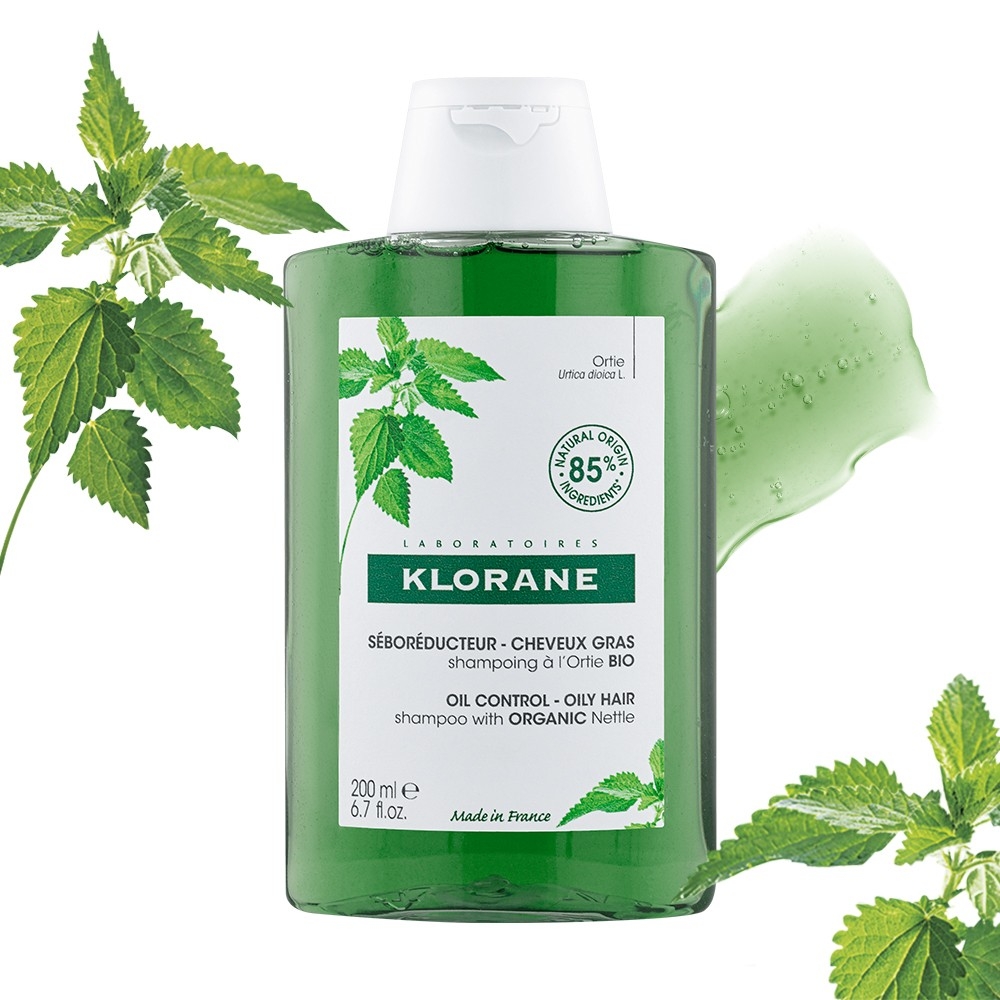Klorane Ortica Shampoo Seboregolatore Capelli Grassi 200 ml