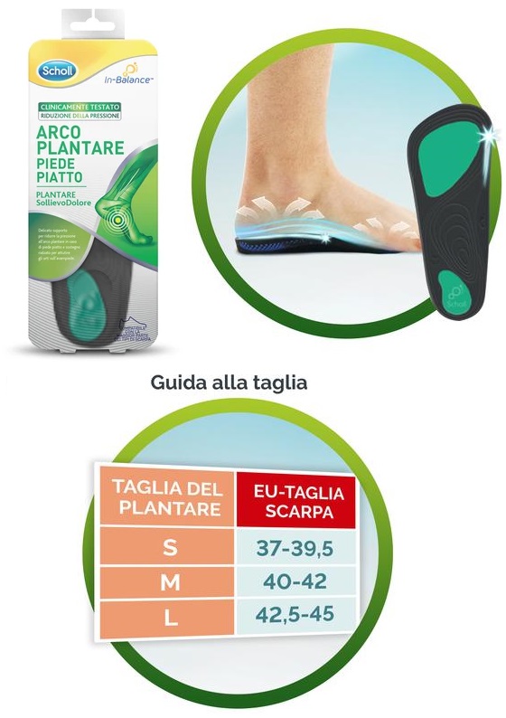SCHOLL Plantari Arco S 2pz