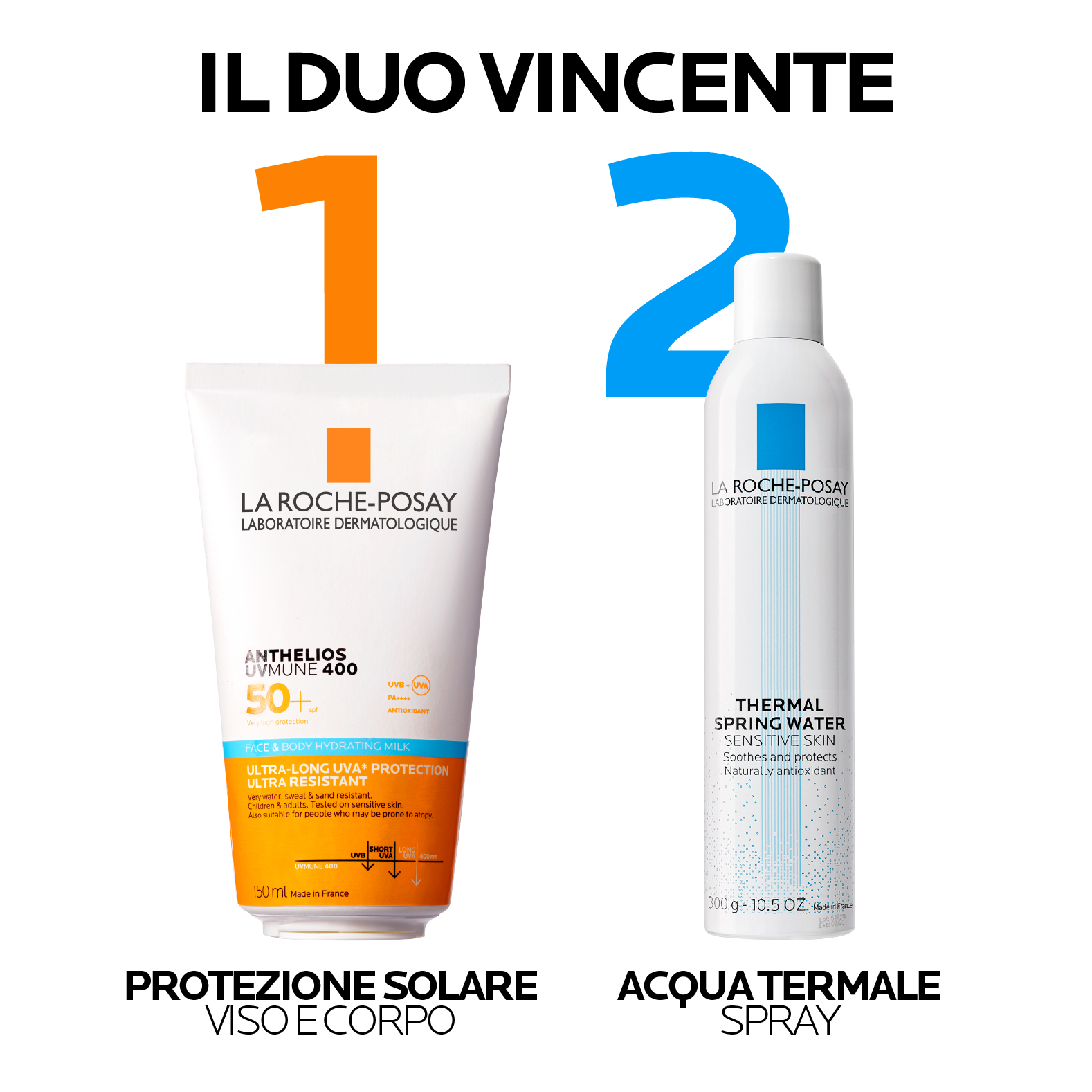 La Roche-Posay - Anthelios Uvmune 400 Latte Idratante SPF50+ Viso E Corpo 150 ml