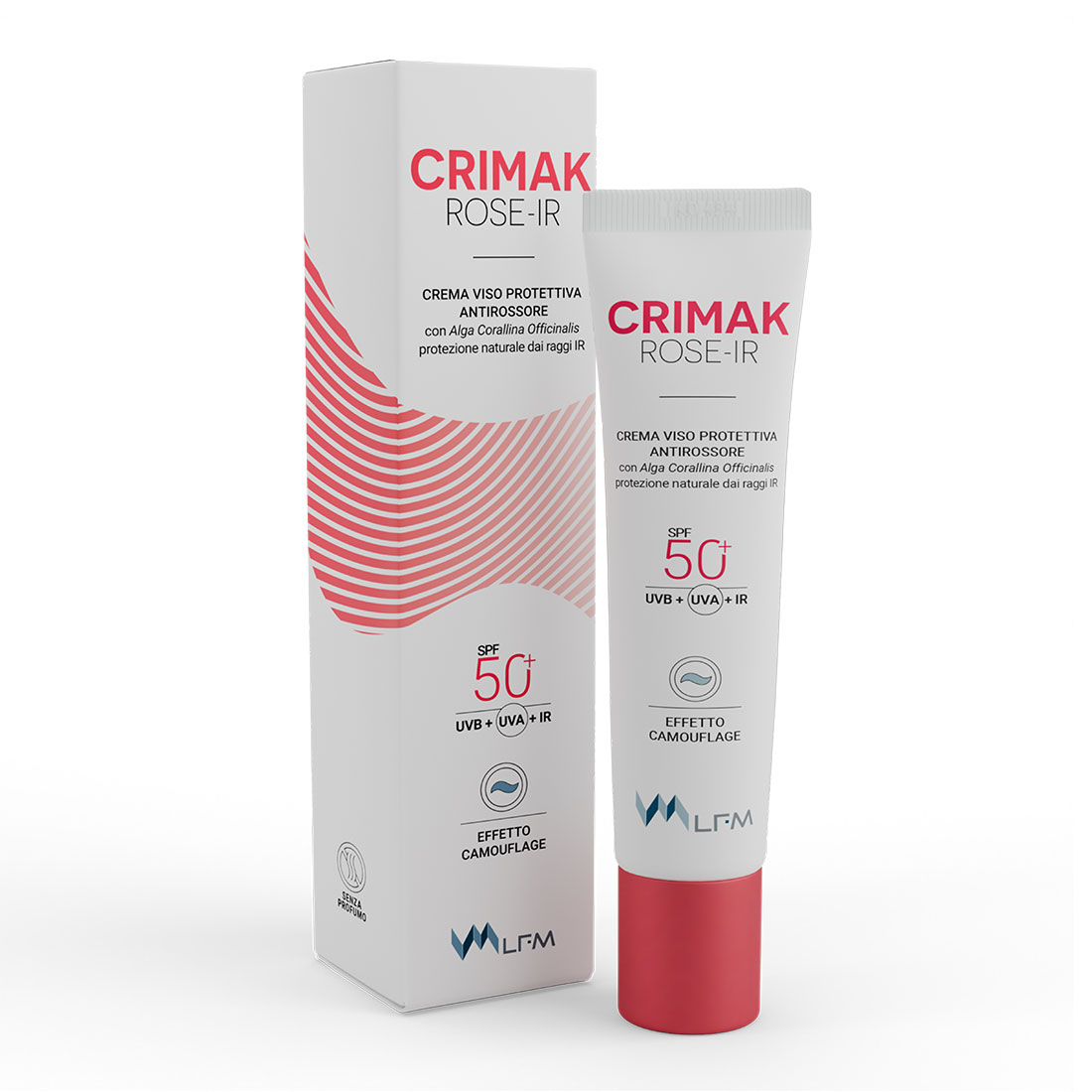 Crimak Rose IR 40 g - Crema Viso Per Pelle Couperose E Rosacea
