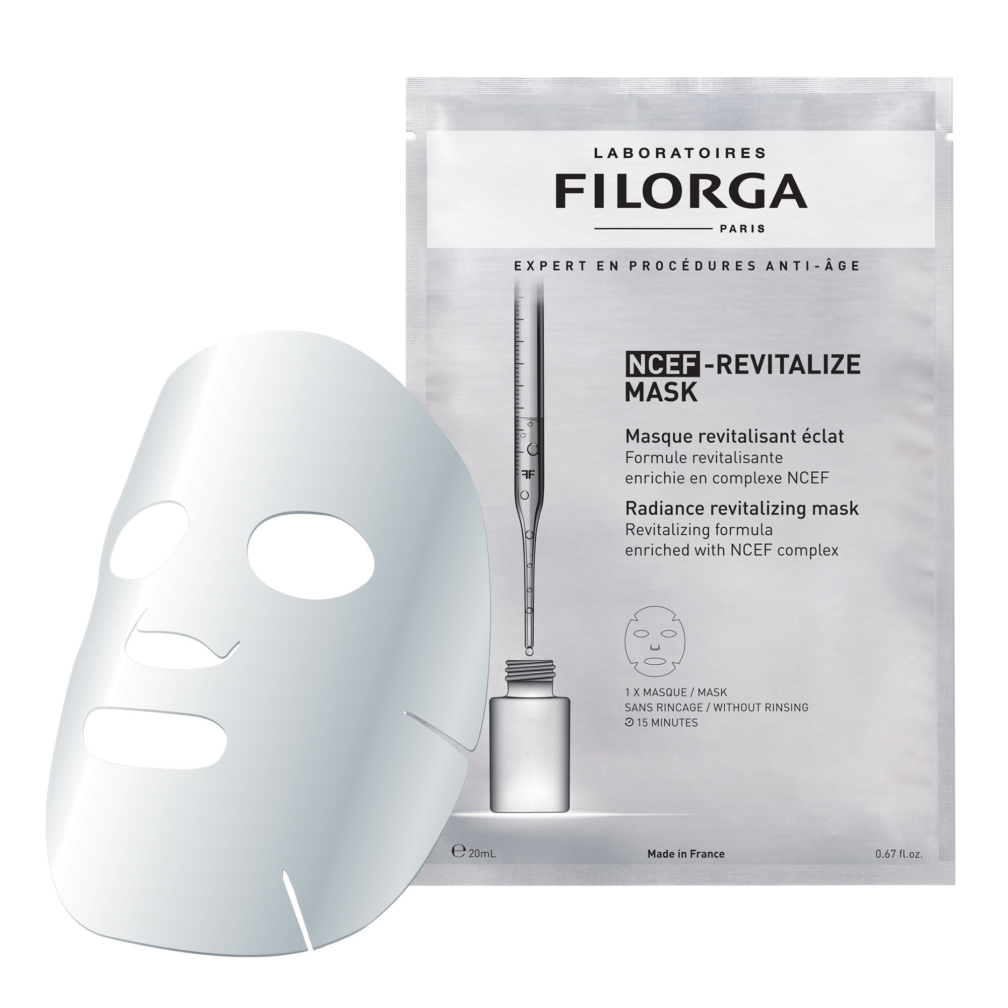 Filorga - NCEF Revitalize Mask - Maschera In Tessuto Nutriente E Rivitalizzante