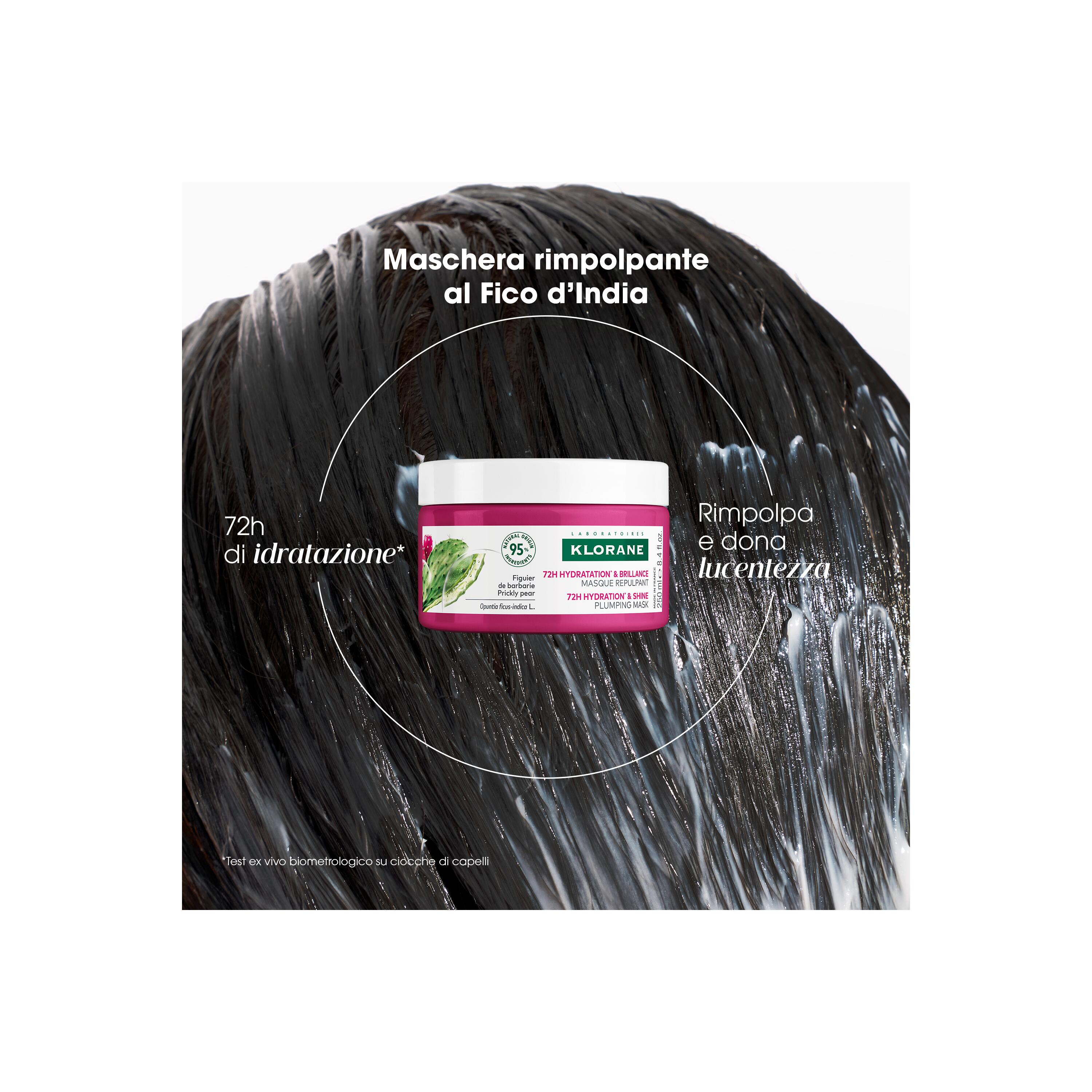 Klorane - Maschera Rimpolpante Per Capelli Al Fico D'India 250 ml