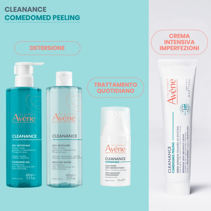 Eau Thermale Avène Cleanance Comedomed Peeling Crema Intensiva Imperfezioni, pelle grassa tendenza acneica - 40ml 