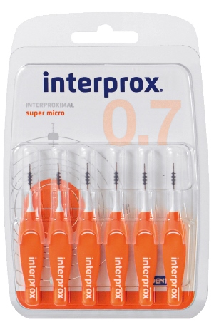 Interprox 4g Scovolino Supermicro Arancione 6 Pezzi