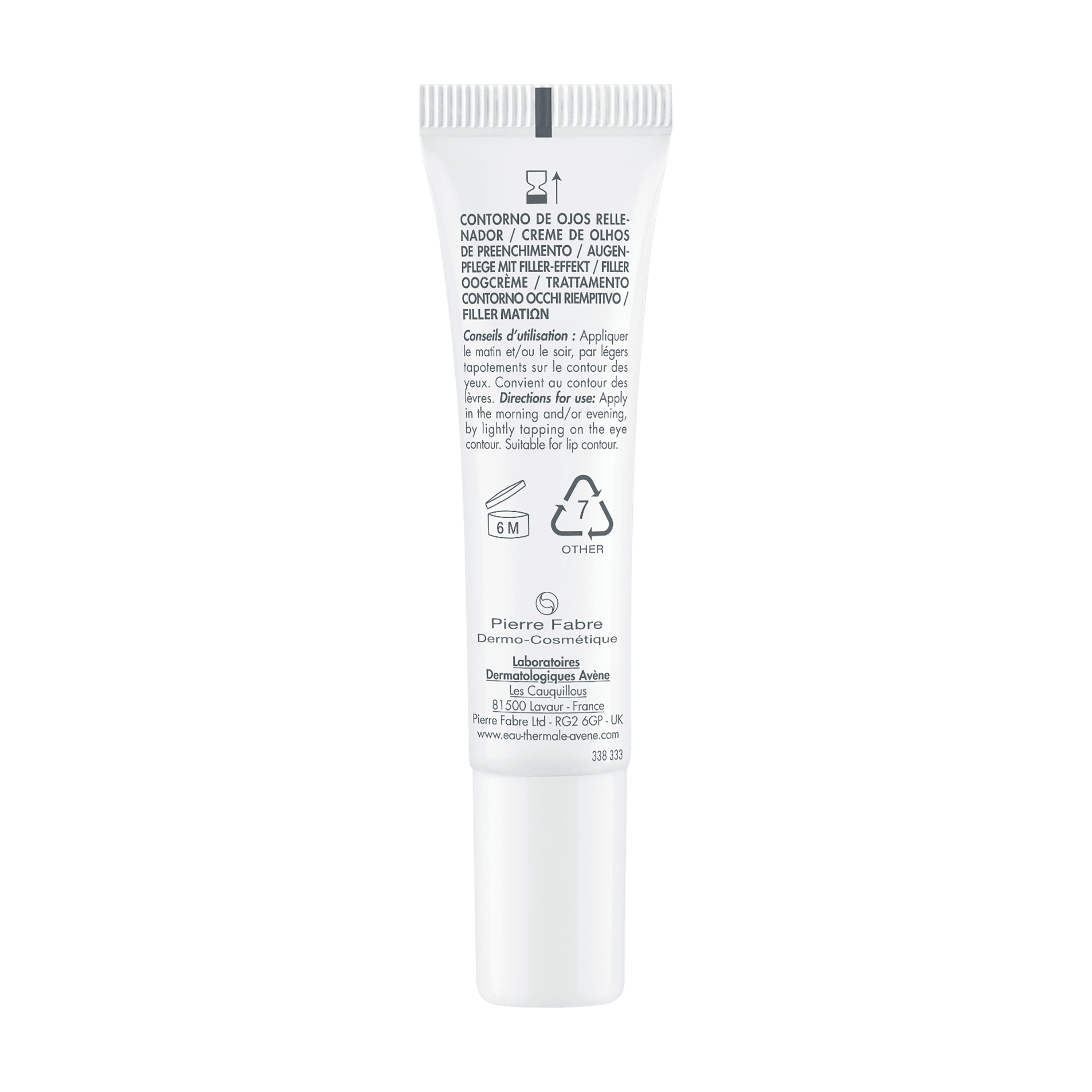 Avène - Eau Thermale - Dermabsolu Trattamento Contorno Occhi Riempitivo 15 ml