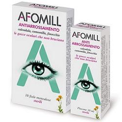 Afomill Gocce Oculari Antiarrossamento 10 Flaconcini da 0,5 ml